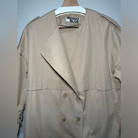 OVERSIZED TRENCH COAT - Picture 5 of 9